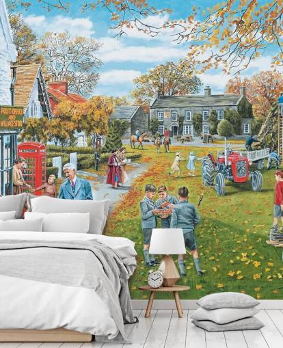 Penny for the Guy Wall Mural 