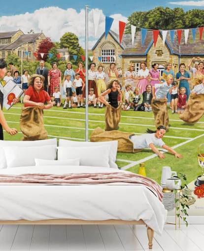 childrens village sports day wallpaper