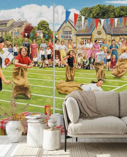 childrens village sports day wallpaper