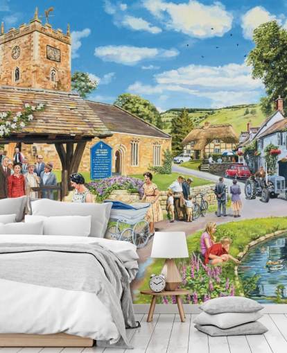 Fondos de church village