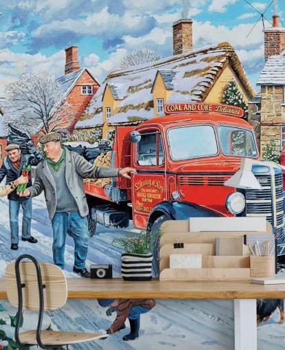 The Coalman winter Wallpaper