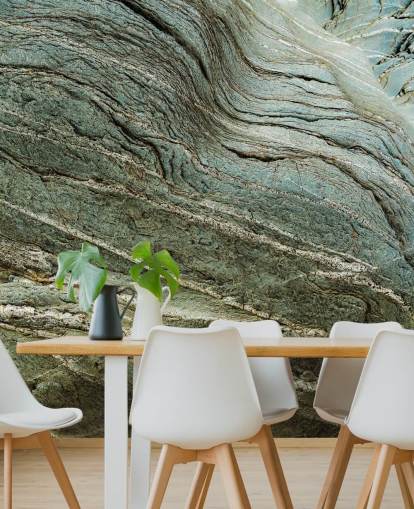 mural personalizado con efecto rock llamado Bedrock Echo de Petra Meikle de Vlas