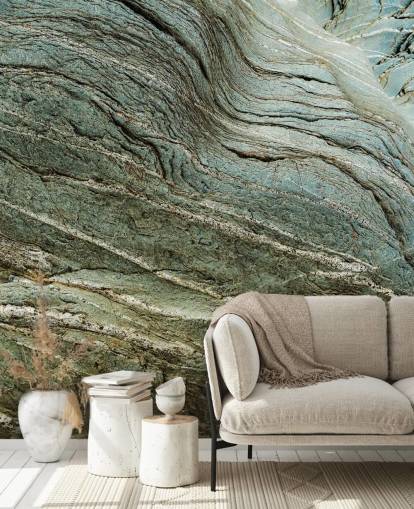 anpassad steneffekt väggmålning kallad Bedrock Echo av Petra Meikle de Vlas anpassad steneffekt väggmålning kallad Bedrock Echo av Petra Meikle de Vlas