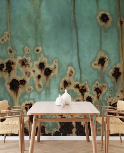 Petra Meikle de Vlasin muokattava metalliefektiseinämaalaus nimeltä Descent II