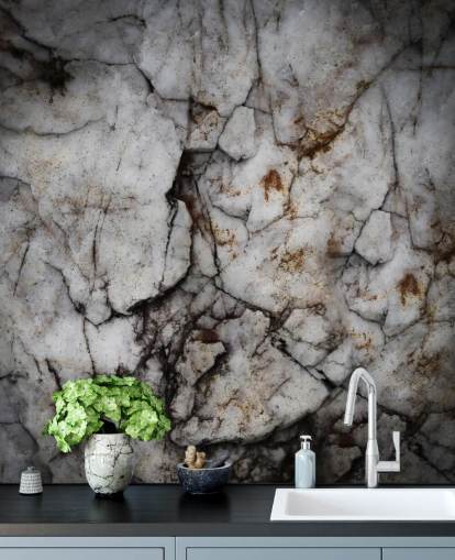 custom cracked stone mural called Earth Hush by Petra Meikle de Vlas custom cracked stone mural called Earth Hush by Petra Meikle de Vlas