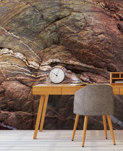 anpassad brun väggmålning som heter Earth Song av Petra Meikle de Vlas anpassad brun väggmålning som heter Earth Song av Petra Meikle de Vlas
