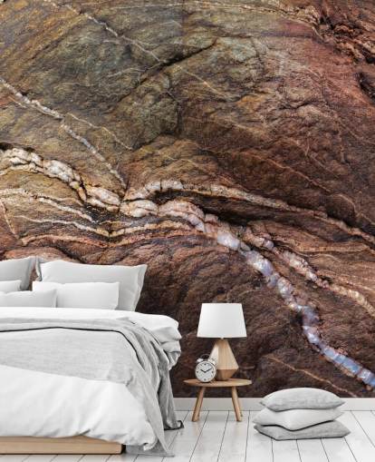 custom brown rock mural called Earth Song by Petra Meikle de Vlas custom brown rock mural called Earth Song by Petra Meikle de Vlas