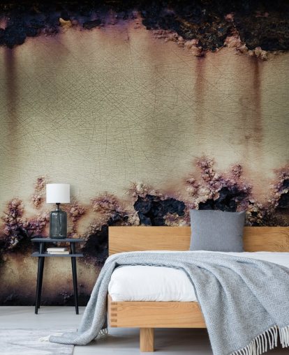 murale in metallo personalizzabile chiamato Elemental Ridge di Petra Meikle de Vlas