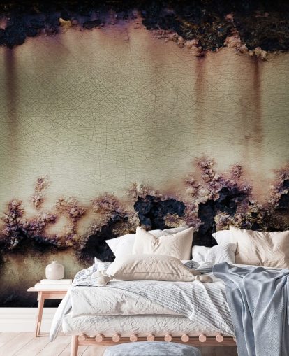 mural de metal personalizável chamado Elemental Ridge de Petra Meikle de Vlas