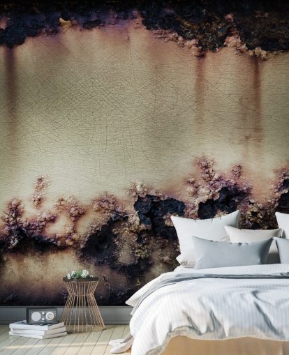 murale in metallo personalizzabile chiamato Elemental Ridge di Petra Meikle de Vlas