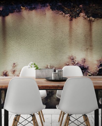 customizable metal mural called Elemental Ridge by Petra Meikle de Vlas