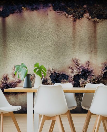 customisable metal mural called Elemental Ridge by Petra Meikle de Vlas