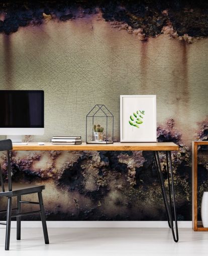 customizable metal mural called Elemental Ridge by Petra Meikle de Vlas