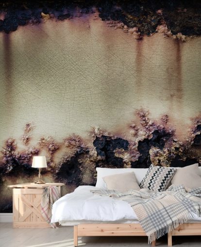 mural de metal personalizable llamado Elemental Ridge de Petra Meikle de Vlas