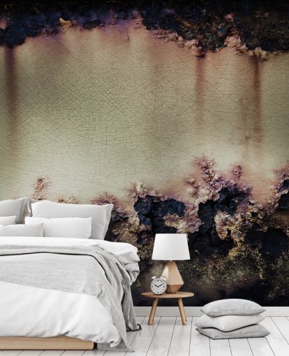 customizable metal mural called Elemental Ridge by Petra Meikle de Vlas