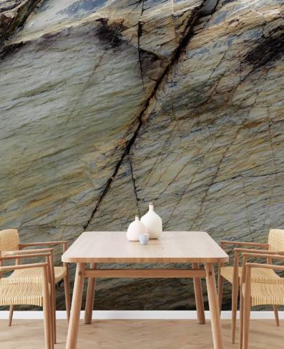 mural de piedra gris llamado Emergence Study de Petra Meikle de Vlas mural de piedra gris llamado Emergence Study de Petra Meikle de Vlas