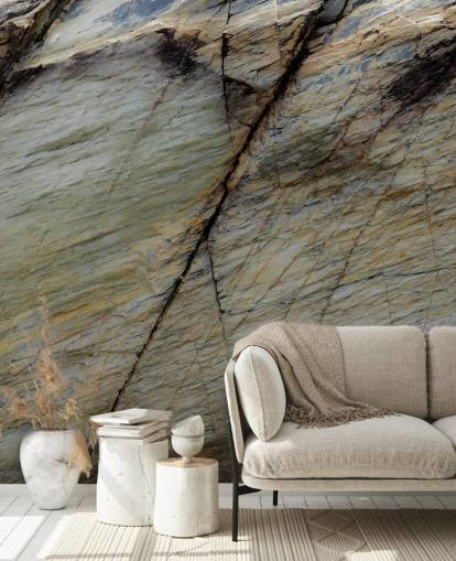 gray stone mural called Emergence Study by Petra Meikle de Vlas