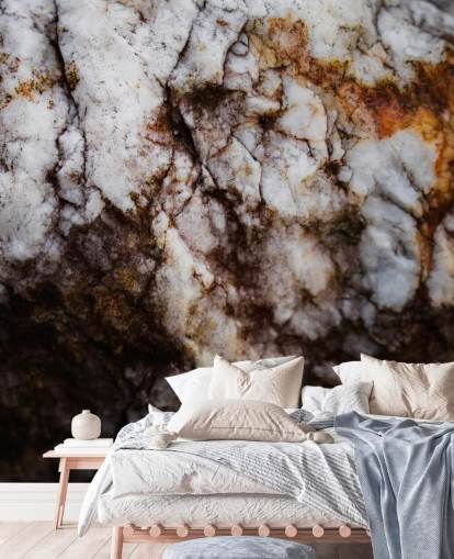 custom cracked stone mural called Exposed Past by Petra Meikle de Vlas