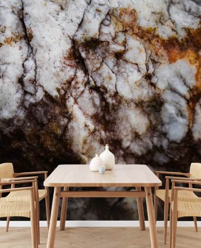 custom cracked stone mural called Exposed Past by Petra Meikle de Vlas