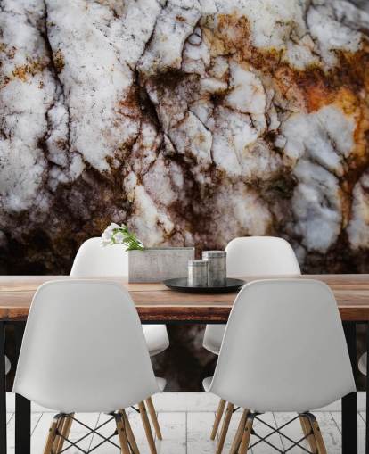 custom cracked stone mural called Exposed Past by Petra Meikle de Vlas