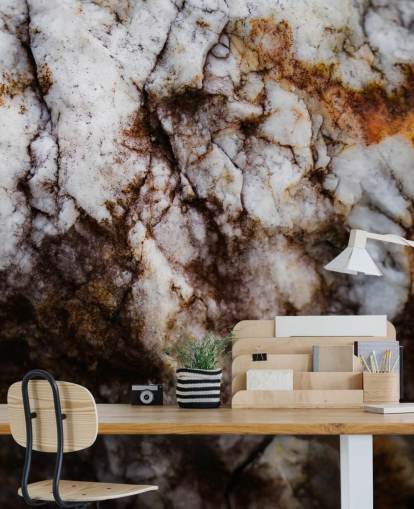 custom cracked stone mural called Exposed Past by Petra Meikle de Vlas custom cracked stone mural called Exposed Past by Petra Meikle de Vlas