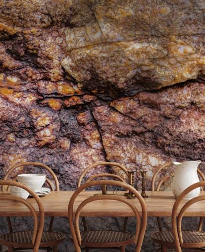 individuelles Steinwandbild namens Hidden Warmth von Petra Meikle de Vlas