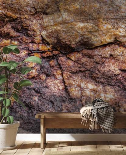 murale in pietra personalizzato chiamato Hidden Warmth di Petra Meikle de Vlas