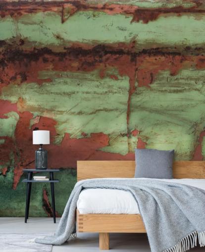 custom metal mural called Iron Divide by Petra Meikle de Vlas