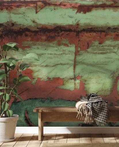 custom metal mural called Iron Divide by Petra Meikle de Vlas custom metal mural called Iron Divide by Petra Meikle de Vlas