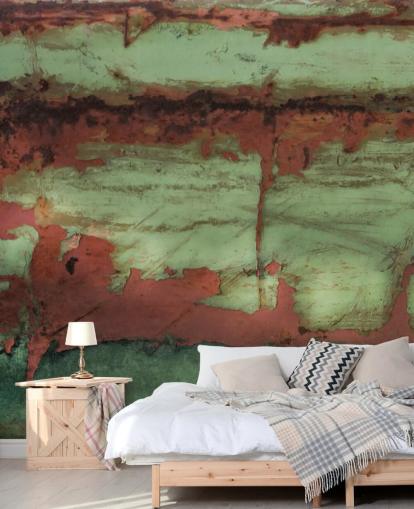 custom metal mural called Iron Divide by Petra Meikle de Vlas