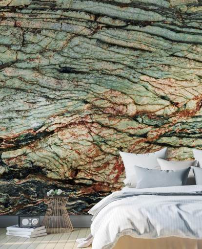 mural personalizado con efecto rock llamado Layered Chorus de Petra Meikle de Vlas