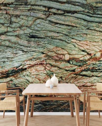 mural personalizado con efecto rock llamado Layered Chorus de Petra Meikle de Vlas