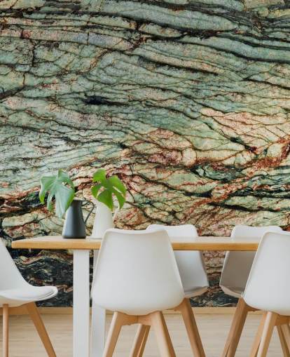 mural personalizado con efecto rock llamado Layered Chorus de Petra Meikle de Vlas