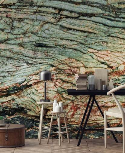 custom rock effect mural called Layered Chorus by Petra Meikle de Vlas custom rock effect mural called Layered Chorus by Petra Meikle de Vlas