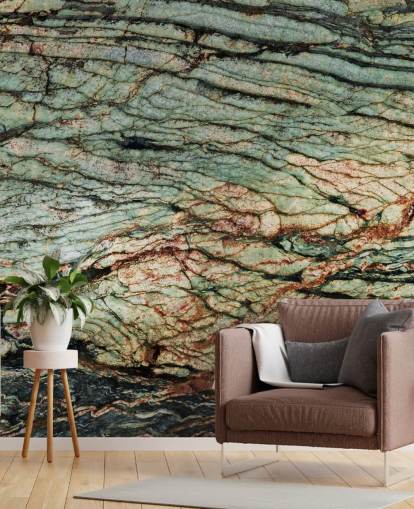 custom rock effect mural called Layered Chorus by Petra Meikle de Vlas custom rock effect mural called Layered Chorus by Petra Meikle de Vlas