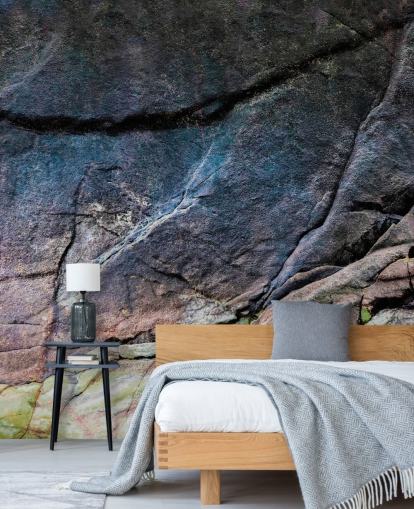 dark stone effect mural called Mineral Memory II by Petra Meikle de Vlas dark stone effect mural called Mineral Memory II by Petra Meikle de Vlas