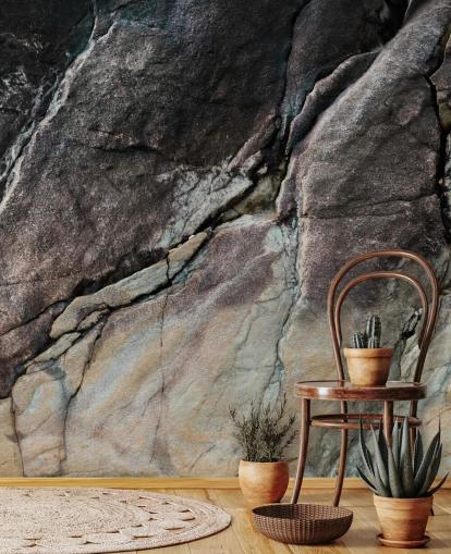 gray customizable stone mural called Mineral Symphony by Petra Meikle de Vlas gray customizable stone mural called Mineral Symphony by Petra Meikle de Vlas