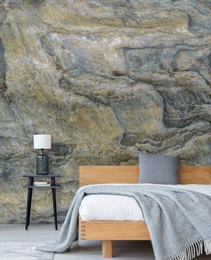 mural con efecto piedra llamado Pale Drift de Petra Meikle de Vlas