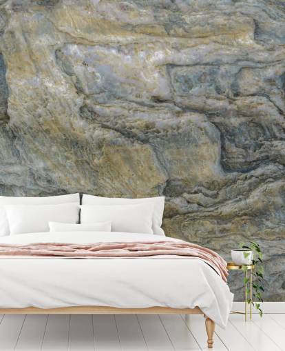 mural com efeito de pedra chamado Pale Drift de Petra Meikle de Vlas