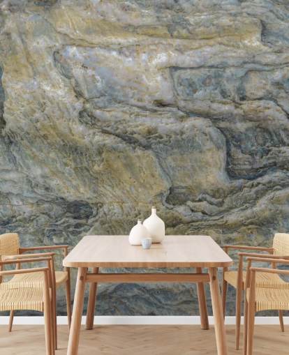 murale effetto pietra chiamato Pale Drift di Petra Meikle de Vlas