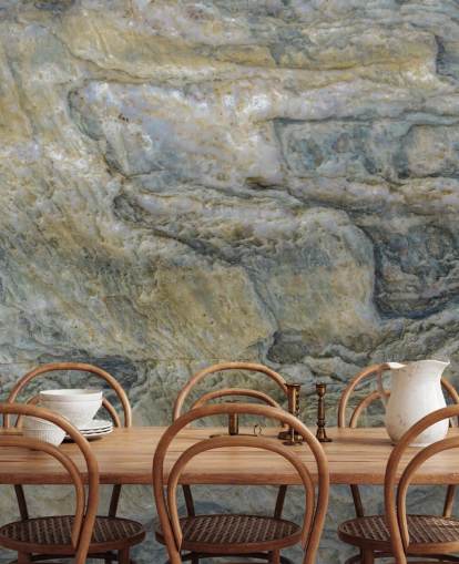 stone effect mural called Pale Drift by Petra Meikle de Vlas stone effect mural called Pale Drift by Petra Meikle de Vlas