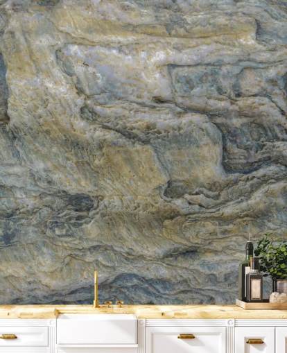 peinture murale à effet de pierre appelée Pale Drift de Petra Meikle de Vlas