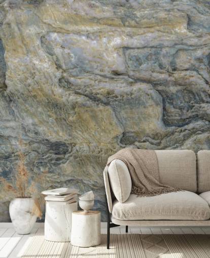 peinture murale à effet de pierre appelée Pale Drift de Petra Meikle de Vlas