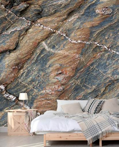 grey and brown surface texture mural called Stone Passage by Petra Meikle de Vlas grey and brown surface texture mural called Stone Passage by Petra Meikle de Vlas