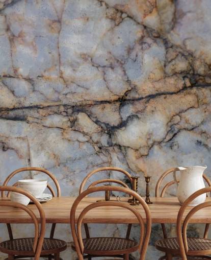 grey and brown custom stone effect mural called Surface Stillness by Petra Meikle de Vlas grey and brown custom stone effect mural called Surface Stillness by Petra Meikle de Vlas