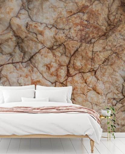 mural de piedra natural personalizado llamado Tensión superficial de Petra Meikle de Vlas