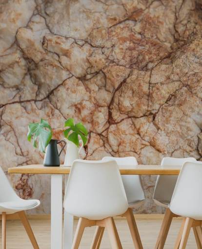 mural de piedra natural personalizado llamado Tensión superficial de Petra Meikle de Vlas