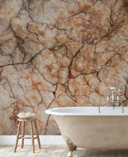 natural custom stone mural called Surface Tension by Petra Meikle de Vlas