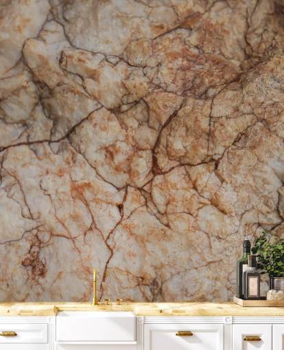 murale in pietra naturale personalizzato chiamato Surface Tension di Petra Meikle de Vlas