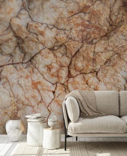 mural de piedra natural personalizado llamado Tensión superficial de Petra Meikle de Vlas